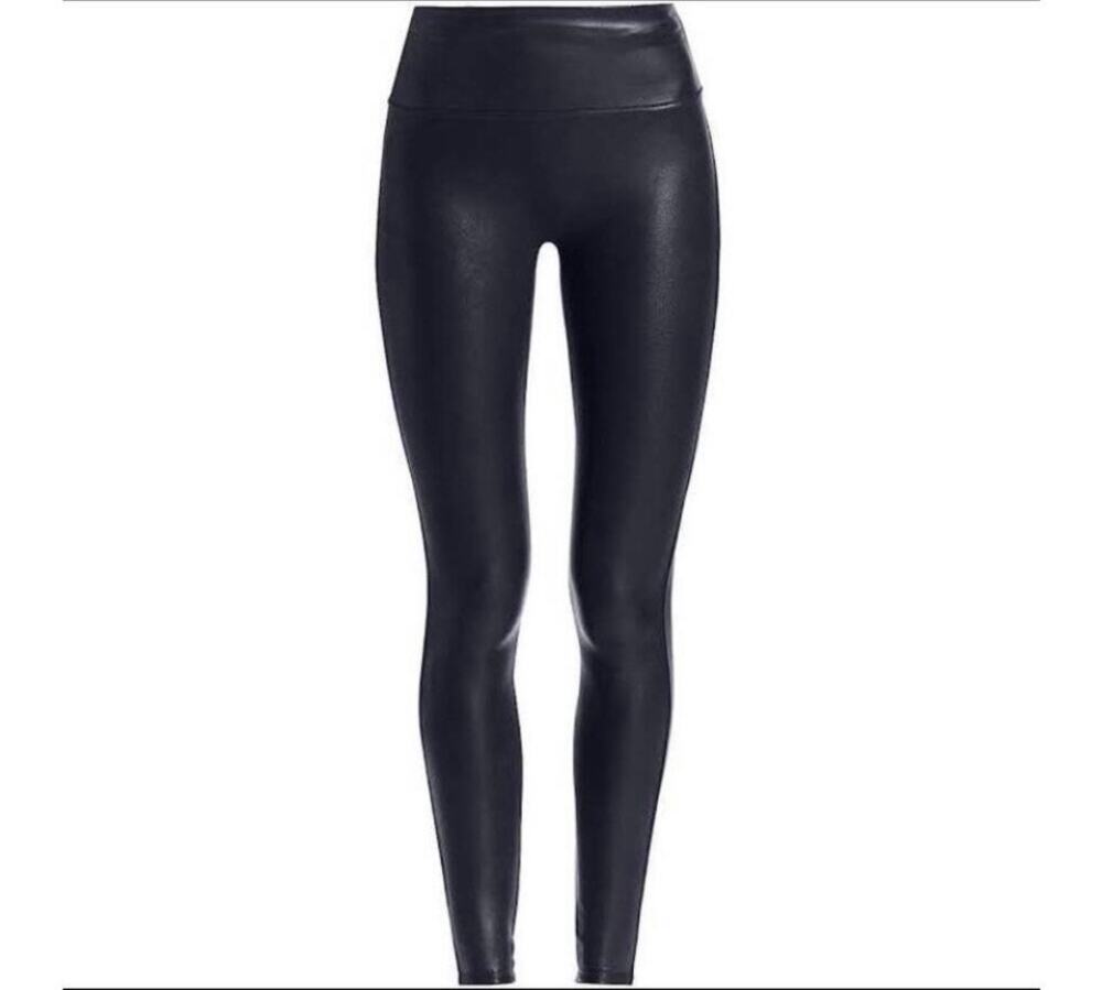 Spanx Faux Leather Leggings Black Size
M
